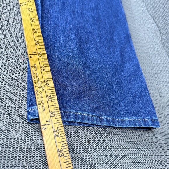 Wrangler Blue Denim Carpenter Jeans Mens Size 40x32 With Utility Pockets - Picture 7 of 9